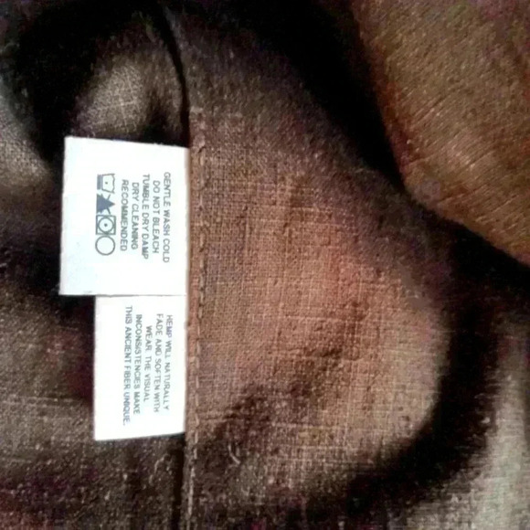 Smith Center NWOT Hemp Coat Made in the USA - Picture 4 of 6
